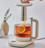 1.5L Automatic Health Preserving Pot Glass Tea Cooking Pot Multicooker Household Electric Kettle 220V