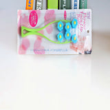 Easy Use Portable Flower Shape Elastic Facial Massager Roller Anti Wrinkle Face-Lift Slimming Face Beauty Tool