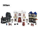 MOC 2734pcs City Streetview series The brickstive Modern Library Model Building Blocks Bricks Kids Toys Gifts Christmas gifts