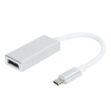 USB Adapter Type‑C to DP Converter 10Gbps 4K 30HZ 1080P 60HZ AV Cable Adapter Hub for Macbook Air 12 Type‑C Adapter
