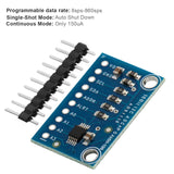 4Pcs ADS1115 4 Channel Small 16Bit High Precision Analog to Digital Converter, ADC Development Board Module
