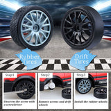 Carrinho Controle Remoto Toys for Boys 2.4G Drift RC Car 1:24 Scale 4WD Racing Car GTR 15km/h High Speed Model Gifts for Kids