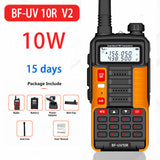 2022 BAOFENG 10W Professional Portable Walkie Talkie UV-10R 50km 128 Channels VHF UHF Dual Band Two Way CB Ham Radio Transceiver