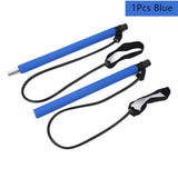 Yoga Crossfit Resistance Bands Exerciser Pull Rope Portable Gym Workout Pilates Bar Trainer Elastic Bands For Fitness Equipment