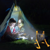 Portable Work Light USB Rechargeable 1500 lumens COB LED Flood Lights Waterproof 360 Rotation Folding Light for Camping Hiking