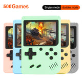 Portable Retro Video Game Console 3.0 Inch Handheld Game Player Built-in 500 Classic Games Mini Gamepad For Kids Gift