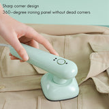 Mini Steam Iron Portable Ironing Machine Handheld Steam Iron Hanging Ironing Suitable for Home Travel Eu Plug
