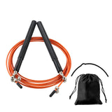 Fitness Speed Skipping Rope Crossfit Men Women Gym Workout Equipment Steel Wire Bearing Adjustable Jump Ropes Gym MMA Training