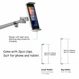 Laptop Floor Stand Height/angle Adjustable Cell Phone Sofa Holder Multifunction Tablet Bed Floor Stand Aluminum