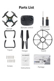 New 8602 Drone Aerial Photography Remote Control Quadcopter With Camera WiFi Transmission Kid Toy GIft APP Control Black White