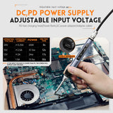 Smart Electric Soldering Iron Pd65w Digital Display Constant Temperature Portable Mini Soldering Station Welding