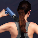 New Body Massage Gun Exercising Muscle Electric Massager Gun head Massager for Neck and Back Vibrator Slimming Shaping