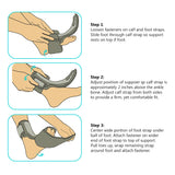 1Pcs Ankle Support Brace Belt Adjustable Pain Relief Ankle Strap Dorsal Splint Keep Foot Stretched Sport Fitness Guard Band