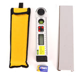0~270° Digital Protractor Spirit Level Angle Finder Gauge Meter 250mm Digital Angle Finder Electronic Protractor LCD Display