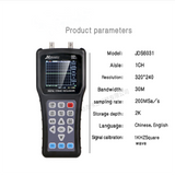 JDS6031 new digital oscilloscope 30MHZ handheld pocket oscilloscope