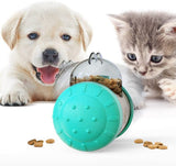 LVTUBANLV Pet Swing Food Leaking Toy Tumbler Puzzle Slow Food Leaking Ball Pet Toy  dog toys for small dogs  fidget toys