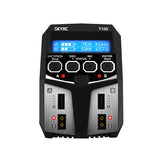 SKYRC T100 Dual Balance Charger 5A 100W AC100-240V XT60 Plug Dual Channel Charger for RC Car Boat Helicopter Airplane Charger