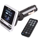 Bluetooth Car MP3 Player FM12B Handsfree Auto FM Transmitter Modulator A2DP Aux SD USB LCD Display Remote Control TF Card