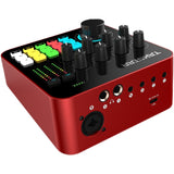 Takstar MX1 PRO Mixer Webcast Sound Card For Entertainment Webcast,Inﬂuencer Marketing Webcast,Karaoke And Recording