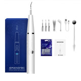 Household Dental Calculus Remover Electric Tartar Remover Tartar Ultrasonic Whitening USB Rechargeable Tooth Cleaner Portable