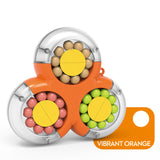 New Magical Bean Cube Rotating Toy Adults Stress Relif Magic Beads Fidget Toys Children Education Antistress Hand Fidget Spinner