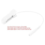 2.0mm TENS Wire Ear Clip Electrode Wire Lead Connecting Cable Ear Clip Stimulator for Digital Massage MachineHigh Quality