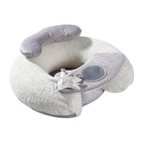 Infant Sitting Chair Super Soft Baby Floor Seat Removable Baby Support Seat Learn to Sit for 6-12 Month Baby 5x25x12 Inch