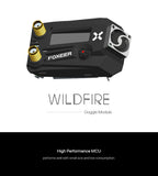 Foxeer Wildfire 5.8G 72CH Dual 5-16V Receiver OLED Screen Support OSD Firmware Update for Fatshark FPV Goggles Replacement Parts