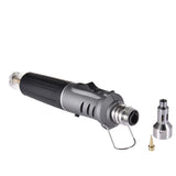 Gas Soldering Iron 3-In-1 Multifunctional Auto-ignition Adjustable Flame Butane Iron with Hot Air Gun Flamethrower