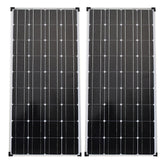 Glass Solar Panel 300W 400W Aluminum Frame 30MM Thickness 1165mm*550mm Solar Panel 12V 100W Battery Charge For Boat /Car/Home