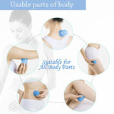 MERALL Silicone Suction Cups Set Body Face Massage Anti Cellulite Vacuum Cans Acupunture Massager Vacuum Suction Therapy Cupping