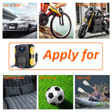 Portable Car Air Compressor Pump 12V Electric Digital Tire Inflatable Pump Tire Inflator for Car Bicycles Motorcycle Tire Pump