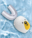 Smart 360 Degress U Sonic Electric Toothbrush Kids Silicone Automatic Ultrasonic Tooth Brush Children Teeth Brush