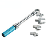 60N.m Square Drive Torque Wrench Accuracy Car Bike Repair Hand Tools Spanner Two-way Ratchet Key
