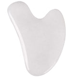 Heart Shape Jade Gouache Scraper Face Massager Skin Lifting Slimming Remove Wrinkle Acupuncture Gua Sha Therapy Massage Stone