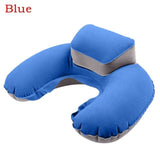 Inflatable Soft Car Travel Head Neck Rest Air Cushion U Pillow Sleep Cushion Z5 Special Design Unique Structure for Outdoor