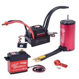 SURPASS HOBBY 4076 2000KV Waterproof Brushless Motor 120A ESC W/S2000M 20KG Servo for 1/8 RC Drift Racing Car Truck Toy