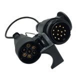 Adapter Connector Car Accessories Connector Plug 13 Pin to 7 Pin Trailer Light Extension Adaptor Socket Plug Caravan Towing