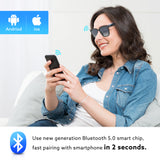 E-sports glasses Wireless Audio Glasses Bluetooth Sunglasses with Open Ear Music Headphones BT5.0 Hands-Free Calling Polarized