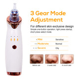 Rechargeable Blackhead Remover Face Vacuum Pore Cleaner Suction Acne Pimple Removal Nano Facial Steamer Beauty Skin Care Tools