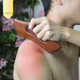 Wooden Guasha Massage Scraper Pressure Therapy Acupoint Massager Facial Body Health Care Handle Massage Tool
