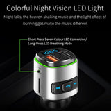 Car MP3 player FM Transmitter U Disk / TF Card Music Player Bluetooth Receiver Hands-free Calling USB QC3.0 Car Charger