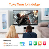 New 2021 Mini Smart TV Box Android 9.0 2.4G/5G Wifi HK1 MAX RK3318 Quad-Core BT 4.0 Set Top Box Media Player 4G 64G Dropshipping