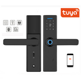 WIFI Tuya Smart Door Lock Smart Lock Fingerprint Door Lock Password IC Card Door Lock APP Remotely Fechadura Digital Door Lock