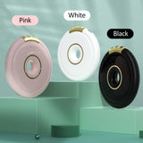 Wireless BT Speaker Portable Round Sleep Speaker Bone Conduction Technique Mini 500 mA Type-C Black Audio Standby 168 Hours