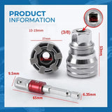 Electric Drill Magic Sleeve Converter Adjust 10mm To 19mm With Ratchet Wrench Universal wrench Electric Wrench Sleeve Converter