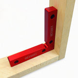 2pcs Tools Carpenter Aluminium Alloy Squares Lightweight Corner Positioning 90 Degree Woodworking