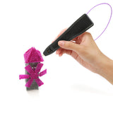 3d Printing Printer Drawing Pen Free 5m Filament Set 3 Speed Levels 3d Stereoscopic Printing Pen Suitable For Pla And Abs