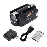 2.4in Screen HD Video Camera 640x480P 16X Digital Zoom High Definition Digital  DV Camcorder Vlog Camera for Home Party Outdoor