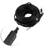 New 1pc 20-Meter Endoscope 5.5mm USB Endoscope With 720P Waterproof Camera For Pipe Car Inspection Endoscopes Dropshipping